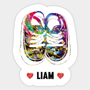 Liam Baby Name Sticker